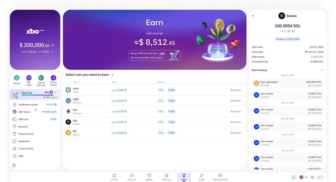 XBO account walkthrough video