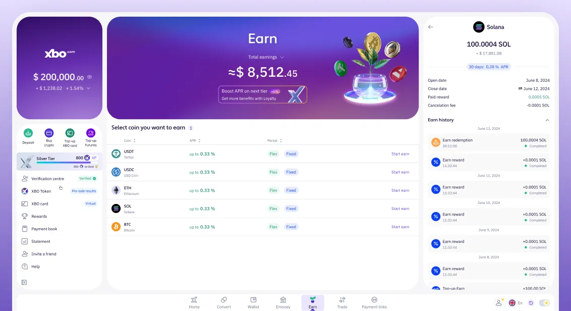 Video walkthrough of the crypto payment gateway